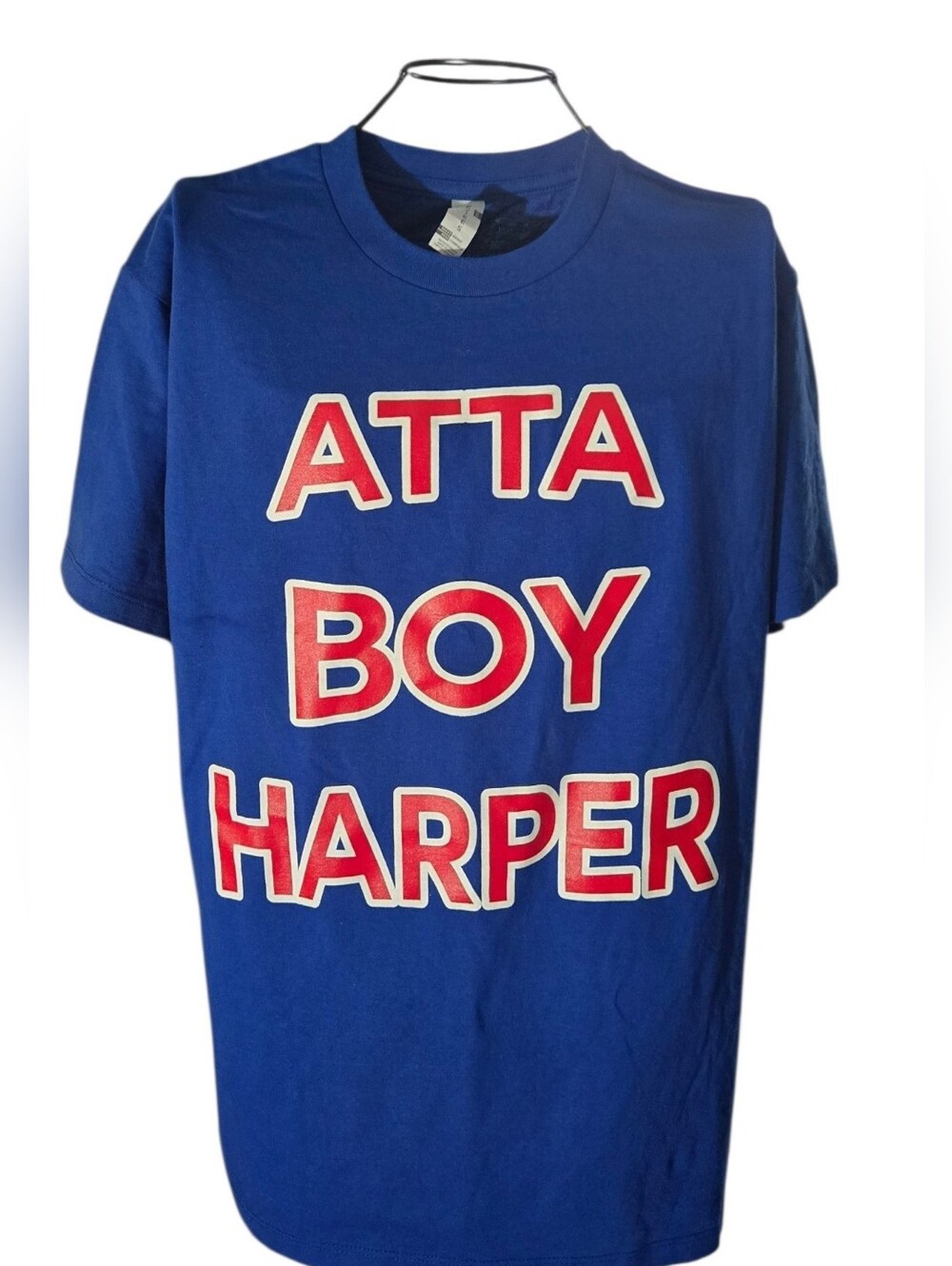 Phillies Atta Boy Harper Graphic Tee - Blue Size Med & XL